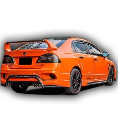 Honda Civic Fd6 Uyumlu Yedek Parça 2006 - 2012 Type-R X Marşpiyel Plastik Boyasız