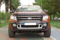 Mercedes X-Class Uyumlu Yedek Parça Siyah Shark Ön Koruma AQM PST24