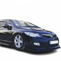 Honda Civic Fd6 Uyumlu Yedek Parça 2010 - 2012 Mugen Ön Lip (3 Parça) Plastik Boyasız