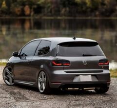 Volkswagen Golf 6 Uyumlu Yedek Parça Dragon Led Stop (Smoke)