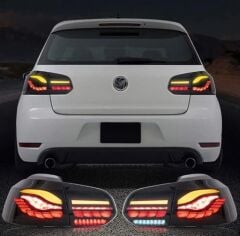 Volkswagen Golf 6 Uyumlu Yedek Parça Dragon Led Stop (Smoke)