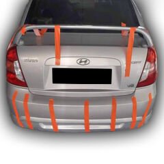 Hyundai Accent Era 2006 - 12 Custom Arka Ek Plastik Boyasız