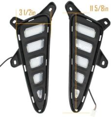 Toyota C-HR 2016-2019 Uyumlu Yedek Parça Ön Sis Ledi Hareketli Sinyal