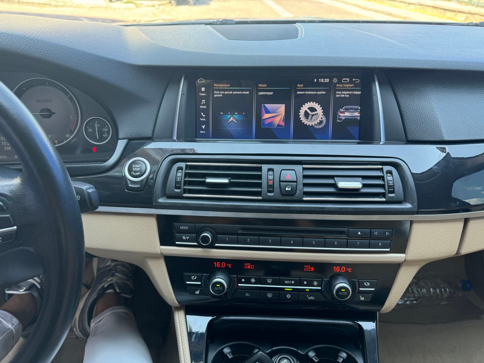 Bmw F10 5 Kasa Multimedya Carplay+And.Auto 4+64gb