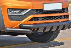 Nissan Navara 2016+ sonrası Siyah Shark Ön Koruma AQM PST24