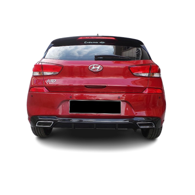 Hyundai İ30 2017 - 2020 Custom Difüzör Plastik Boyasız
