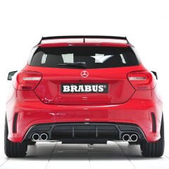 Mercedes W176 A Serisi Amg Uyumlu Yedek Parça 2012 - 2018 Uyumlu Difüzör Plastik Boyasız