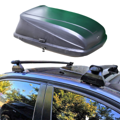 Nissan X-Trail 2007-2014 Uyumlu Yedek Parça Ara Atkı + Port Bagaj 250 Lt Siyah