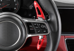 Panamera 2017+/Macan 2014+/Cayanne 2015+ / 718 2016+ / 911 2016+ İçin Uyumlu Paddle Shift - Kırmızı
