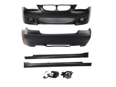5 Serisi E60 İçin Uyumlu M5 Görünüm Body Kit (Ön Tampon, Arka Tampon, Marşpiyel ve Sis Farları)