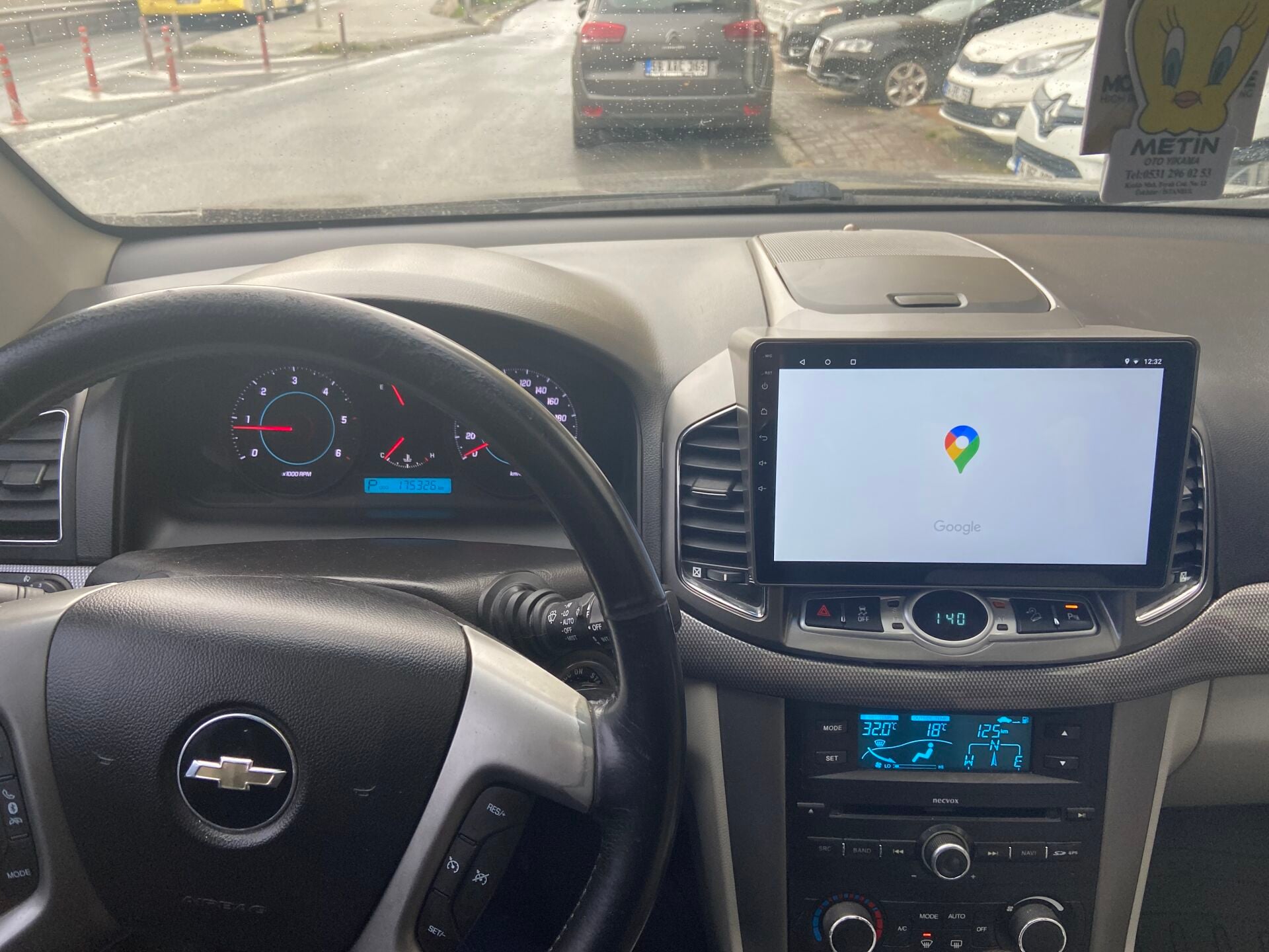 Chevrolet Captiva Multimedya Carplay+And.Auto 4+64gb