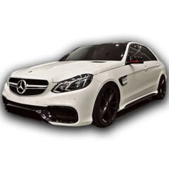 Mercedes W212 Sedan 2009 - 16 Uyumlu Yedek Parça Ön Çamurluk Kaşı (2 Parça) Plastik Boyasız