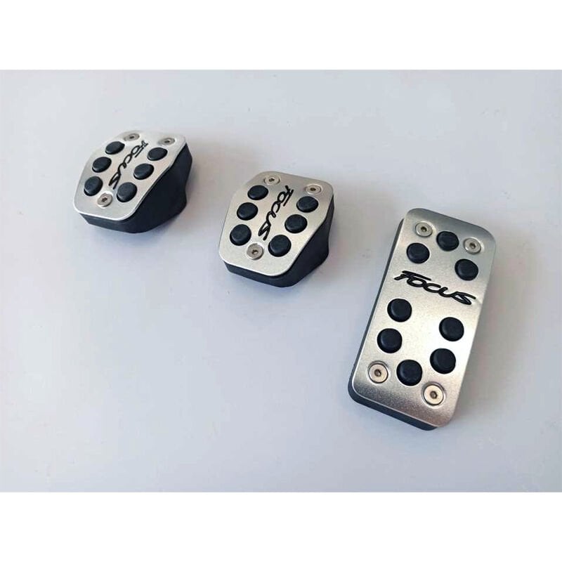Ford Focus Uyumlu Yedek Parça   2010-2019 Manuel Pedal Seti Siyah Yazılı