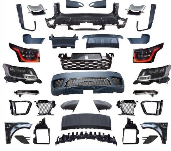 Range Rover Sport 2014-2017 Uyumlu Yedek Parça Facelift 2018+ Body Kit (L494 Makyajlama)