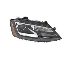 Volkswagen Jetta 2011-2014 Uyumlu Yedek Parça  Led Far (Yeni Stil)