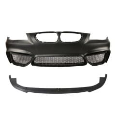 5 Serisi E60 2003-2009 İçin Uyumlu M4 Görünüm Body Kit (Ön Tampon, Arka Tampon, Panjur ve Ön Lip)