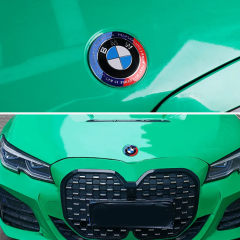 Bmw Uyumlu 50. Yıl Competition Limited Edition Ön Arka Logo ve Jant Göbeği Seti