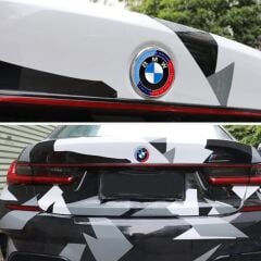 Bmw Uyumlu 50. Yıl Competition Limited Edition Ön Arka Logo ve Jant Göbeği Seti