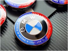 Bmw Uyumlu 50. Yıl Competition Limited Edition Ön Arka Logo ve Jant Göbeği Seti