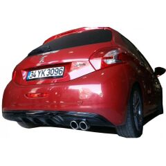 Peugeot 208 2012 - 2015 Uyumlu Yedek Parça Difüzör Plastik Boyasız