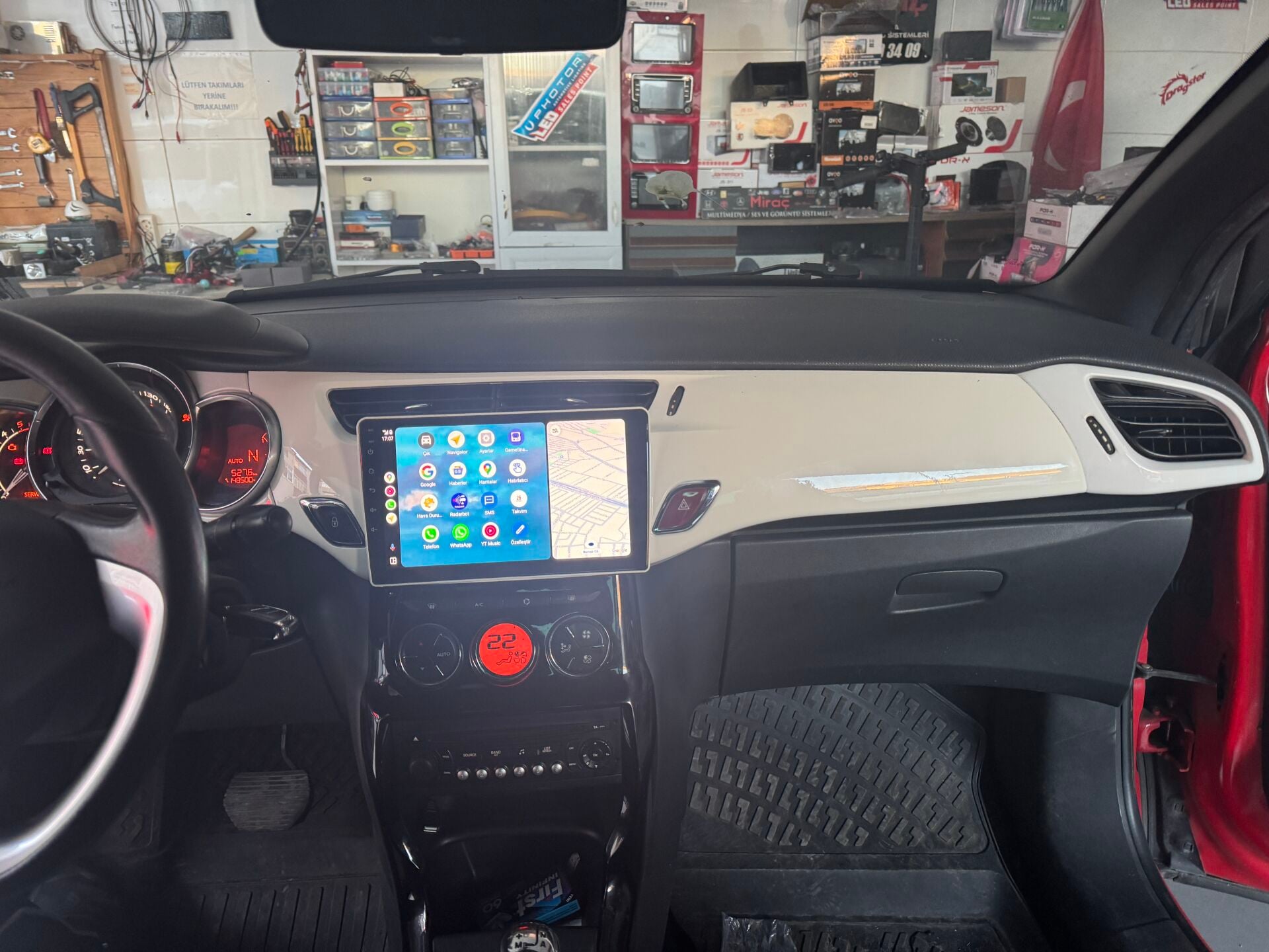 Citroen DS3 Multimedya Carplay+And.Auto 4+64gb