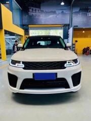 Range Rover Sport 2014-2017 Uyumlu Yedek Parça İçin 2018+ Svr Facelift  Body Kit (4 LENS FAR VE LED STOP DAHiL)