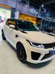 Range Rover Sport 2014-2017 Uyumlu Yedek Parça İçin 2018+ Svr Facelift  Body Kit (4 LENS FAR VE LED STOP DAHiL)