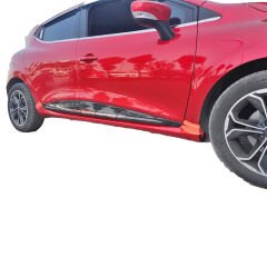 Renault Clio 4 2012 - 2019 Uyumlu Yedek Parça Rs Marşpiyel Plastik Boyasız