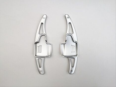 Focus İçin Uyumlu  (2015-2019) Paddle Shift  (F1 Vites  Kulakçık) - Silver