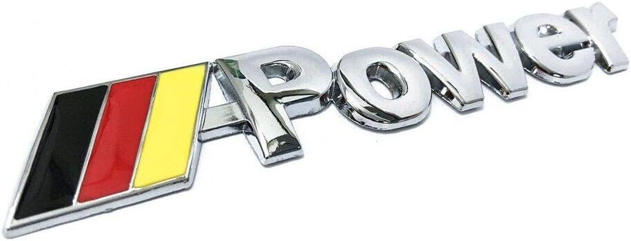 Bmw Uyumlu Yedek Parça Almanya Power Bagaj Logosu Krom