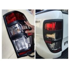 Ford Ranger  Uyumlu Yedek Parça  T7 2015-2017 Siyah 24 Parça Kaplama Seti