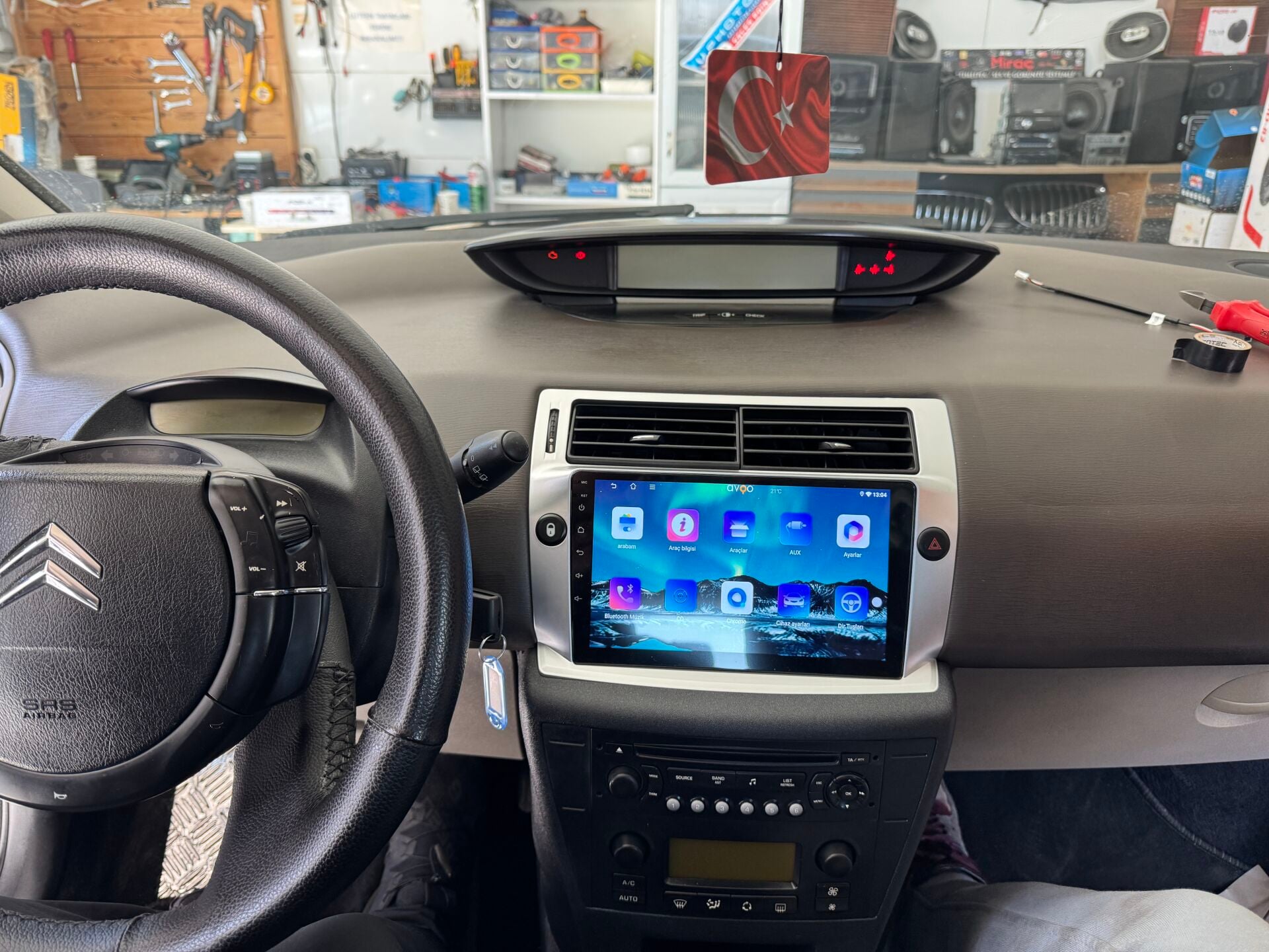 Citroen C4 Multimedya Carplay+And.Auto 4+64gb