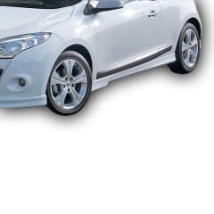 Renault Megane 3 2009 - 2016 Uyumlu Yedek Parça Sport Marşpiyel Plastik Boyasız