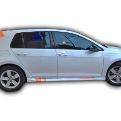 Volkswagen Golf 7 Aero Uyumlu Yedek Parça Yan Marşpiyel (Plastik)