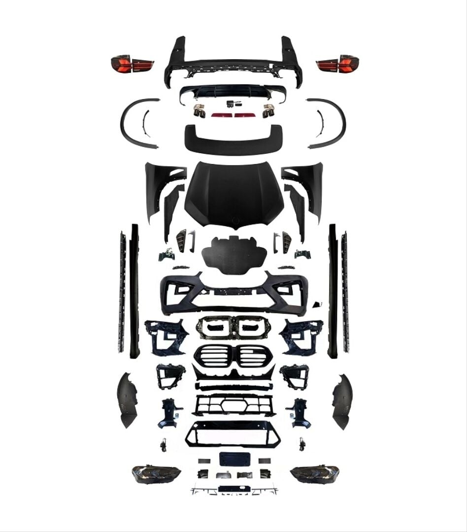 X5 F15 Serisi İçin Uyumlu G05 LCI X5M Facelift Body Kit