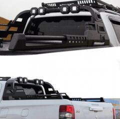 İsuzu D-Max 2010-2017 Sepetsiz Ledli Roll Bar AQM4WD X10