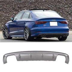 Audi A3 2012-2016 S3 Uyumlu Yedek Parça Difüzör Sedan