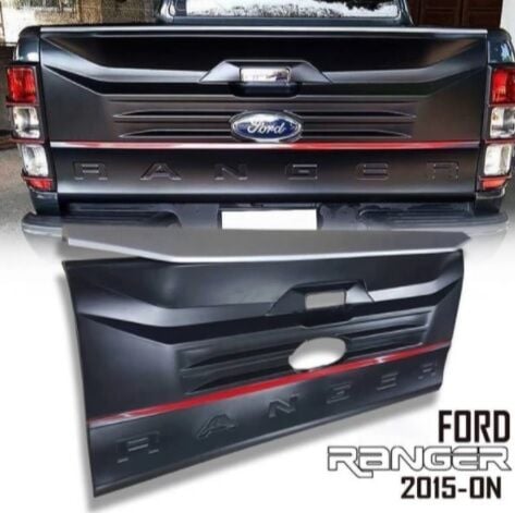 Ford Ranger Uyumlu Yedek Parça   2015-2017 Bagaj Kapağı Kaplama Ranger Yazılı