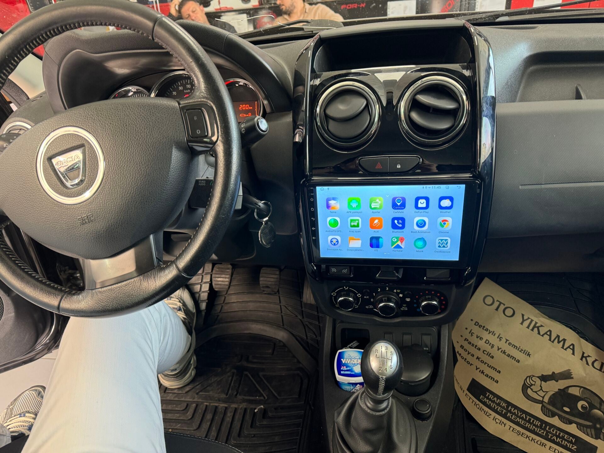 Dacia Duster Multimedya Carplay+And.Auto 4+64gb