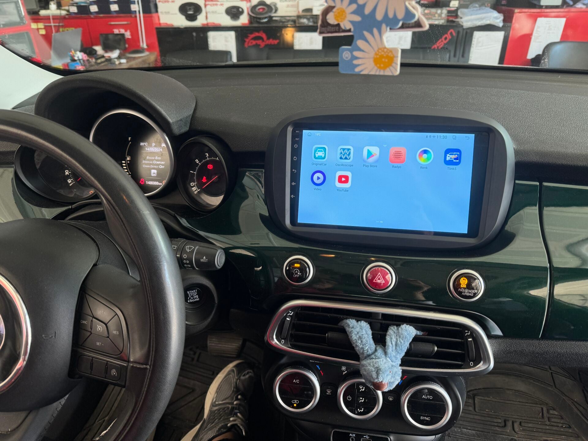 Fiat 500 Multimedya Carplay+And.Auto 4+64gb