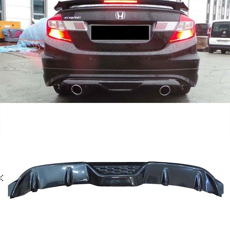 Honda Civic Fb7 Uyumlu Yedek Parça 2012-2016 Modulo Difüzör Piano Black