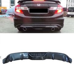 Honda Civic Fb7 Uyumlu Yedek Parça 2012-2016 Modulo Difüzör Piano Black