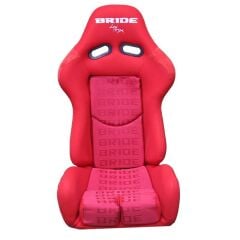 Bride Low Max Metal Kasnaklı Ayarlanabilir Kırmızı Spor Yarış Koltuğu