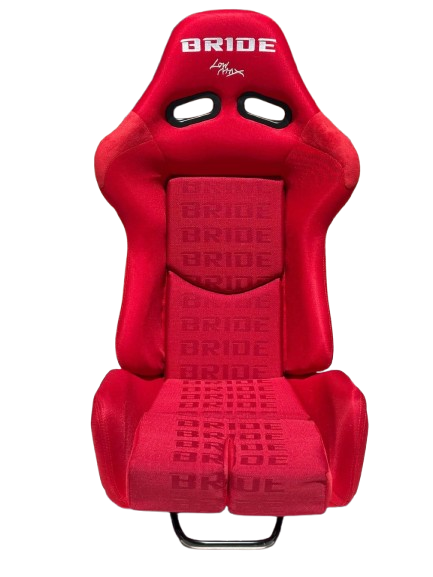 Bride Low Max Metal Kasnaklı Ayarlanabilir Kırmızı Spor Yarış Koltuğu