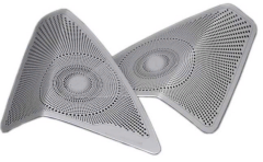 Mercedes W205 C Serisi Uyumlu Yedek Parça Bürmester Üçgen Kapı 2 Parça