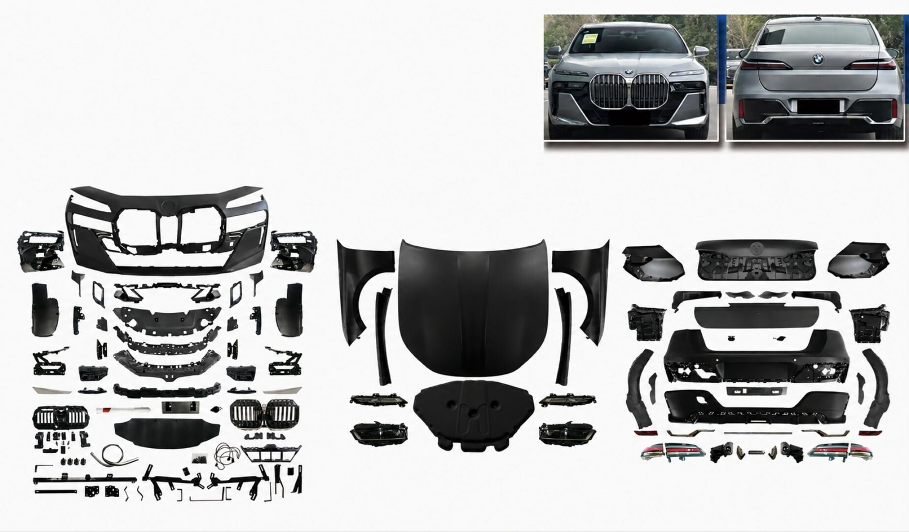 7 Serisi G11 İçin G70 Facelift Body Kit