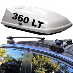 Opel Corsa E 2015+ Uyumlu Yedek Parça Ara Atkı + Port Bagaj 360 Lt Beyaz