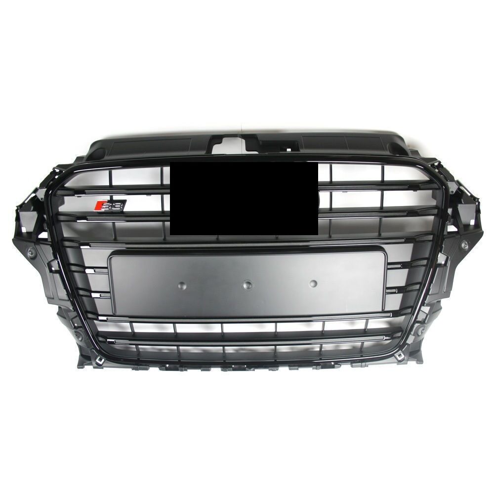 Audi A3 S3 2012-2016 Uyumlu Yedek Parça Komple Siyah Panjur