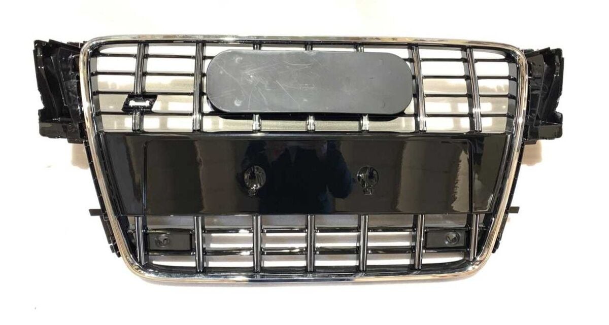 Audi A5 S5 2008-2012 Uyumlu Yedek Parça Panjur Siyah