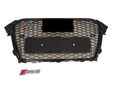 Audi A4 RS4 2012-2015  Uyumlu Yedek Parça Komple Siyah Panjur